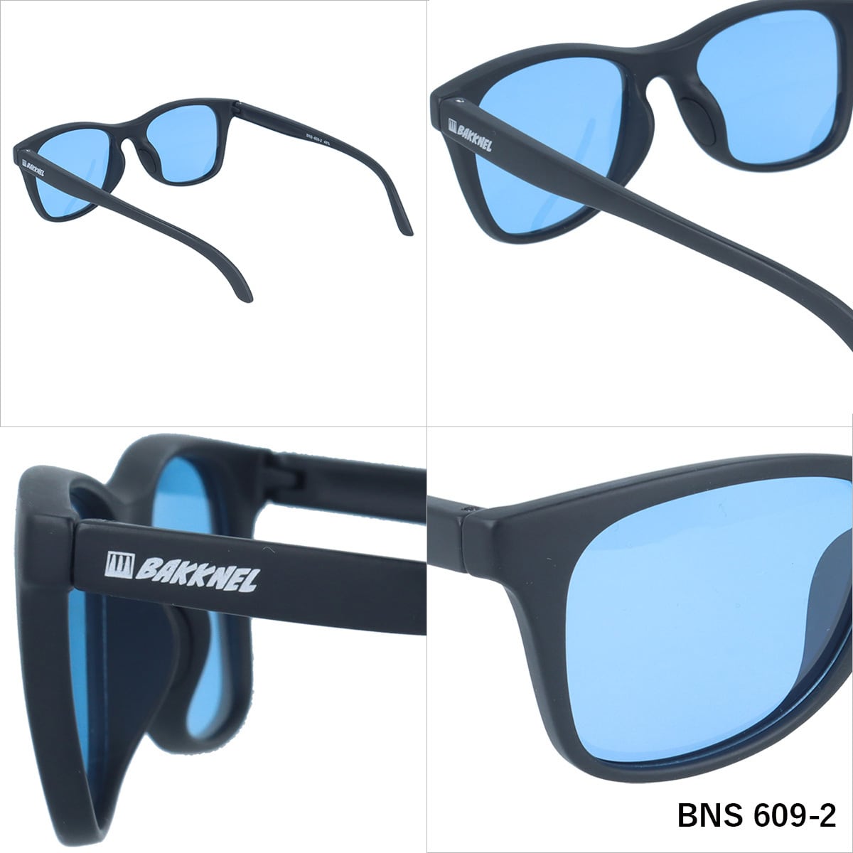 【BAKKNEL】 偏光 フローティング サングラス BNS609