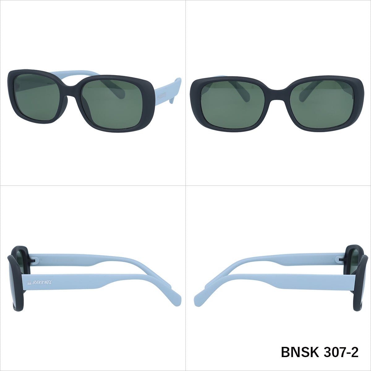 【BAKKNEL】 偏光 フレキシブル キッズサングラス BNSK307