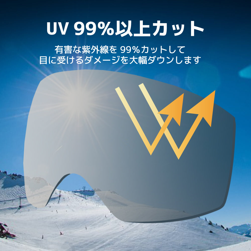 【BOOGG】 スノーゴーグル BOG1125