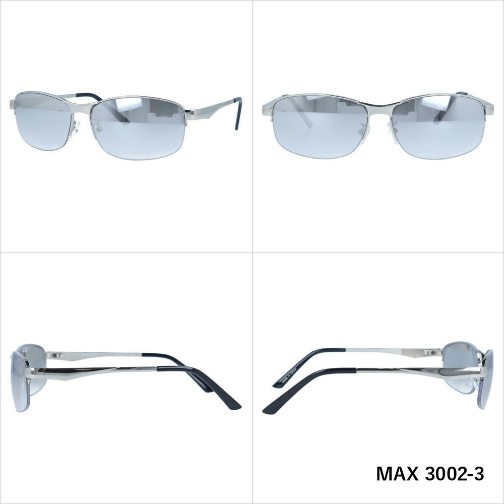 【magnumX】 メタルフレームカジュアルサングラス MAX3002