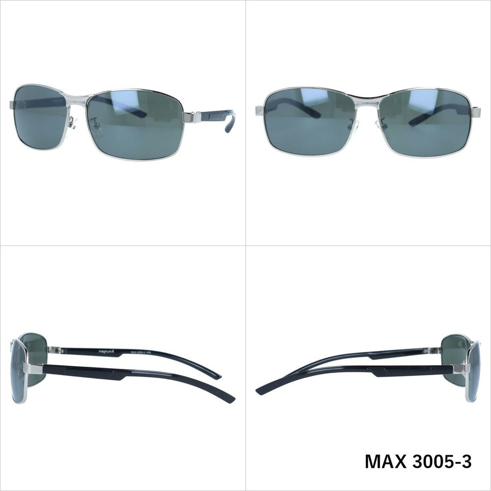 【magnumX】 メタルフレームカジュアルサングラス MAX3005