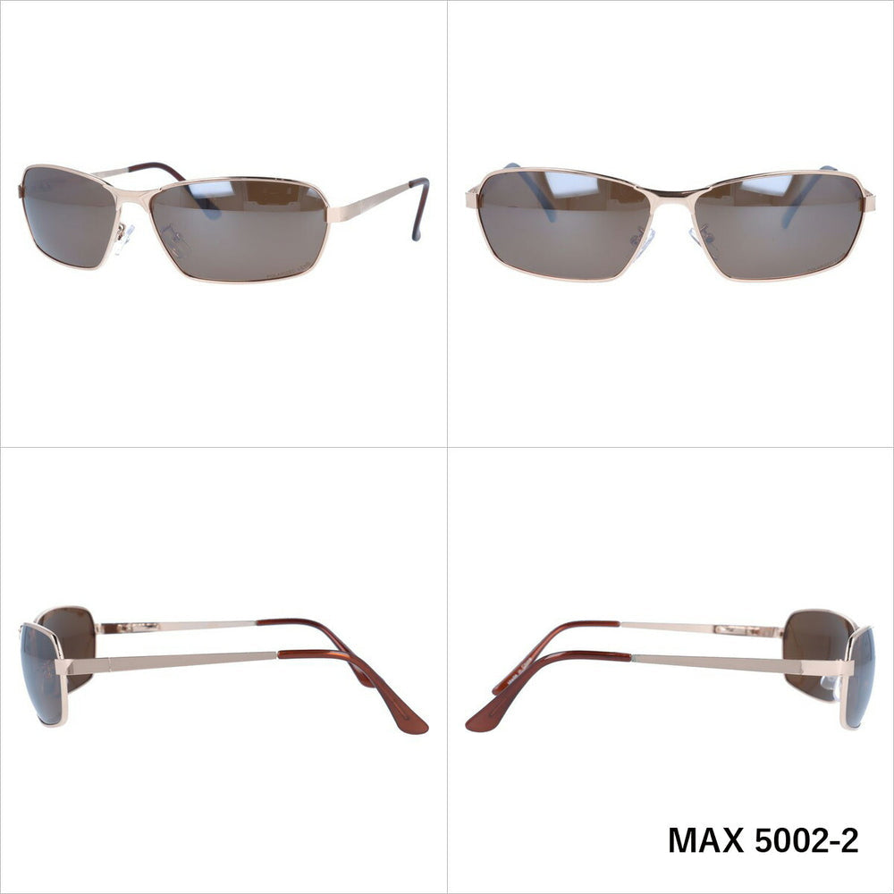 【magnumX】 偏光 メタルフレームサングラス MAX5002