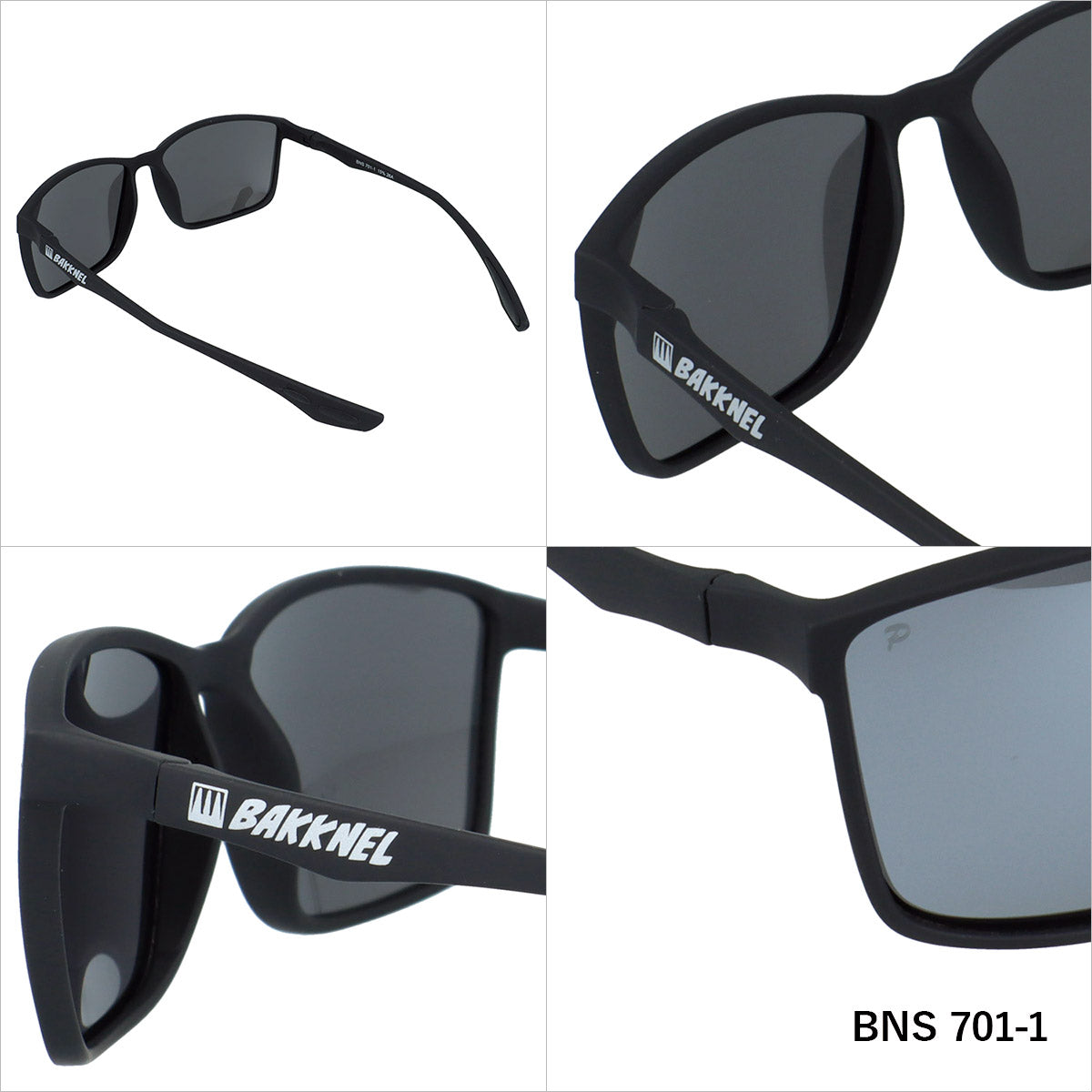 BAKKNEL】 偏光 サングラス BNS701