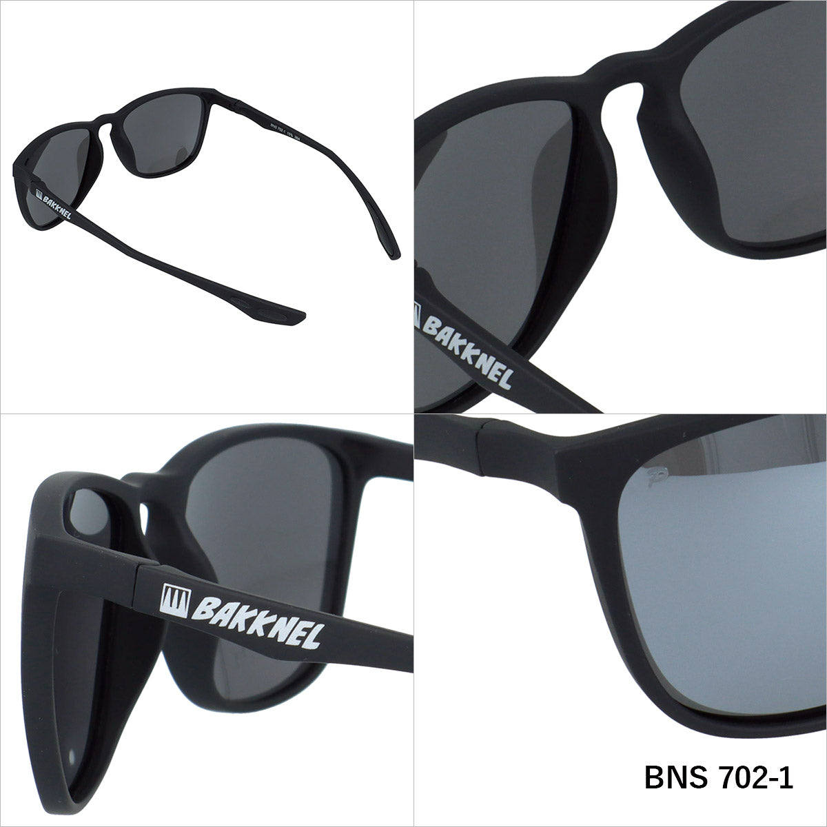 BAKKNEL】 偏光 サングラス BNS702