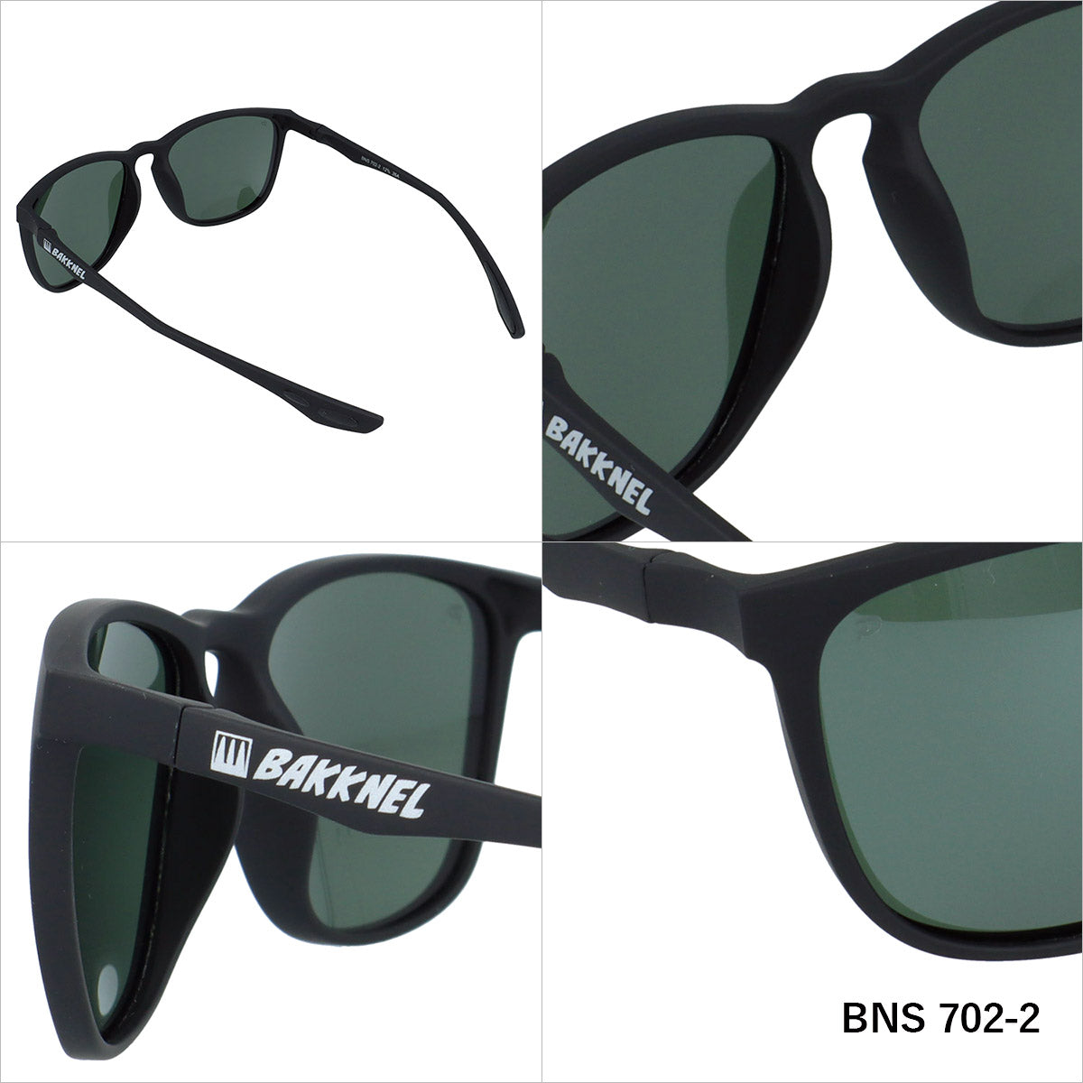 【BAKKNEL】 偏光 サングラス BNS702