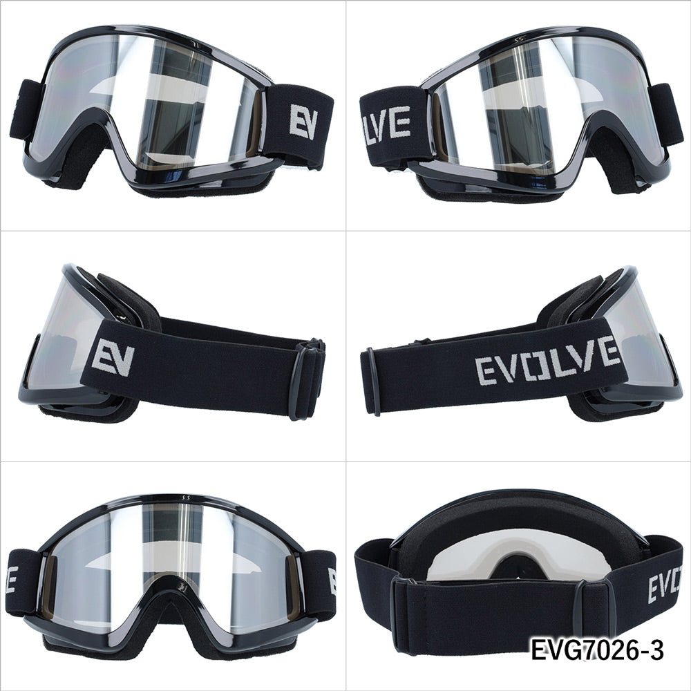 【EVOLVE】 スノーゴーグル VERND EVG7026