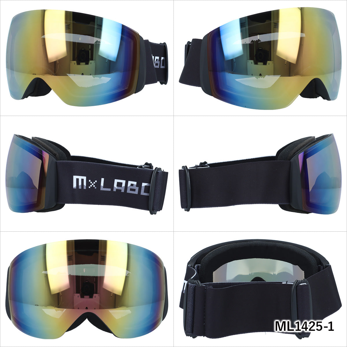 【M×LABO】 スノーゴーグル ML1425