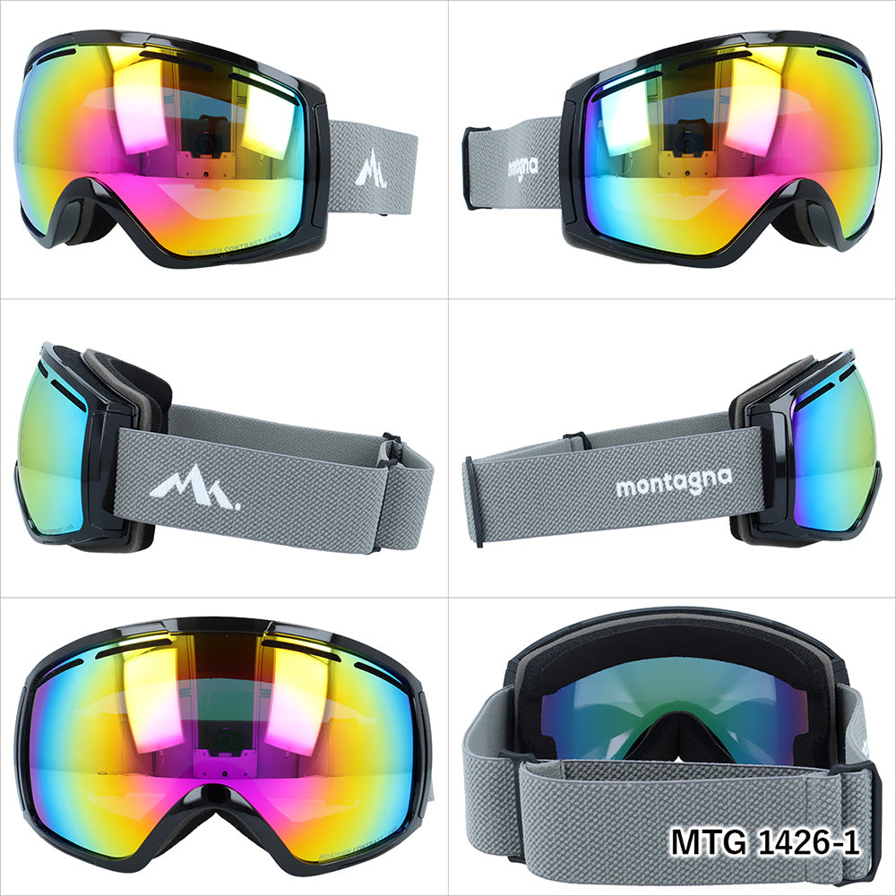 montagna】 スノーゴーグル LUXOLA MTG1426