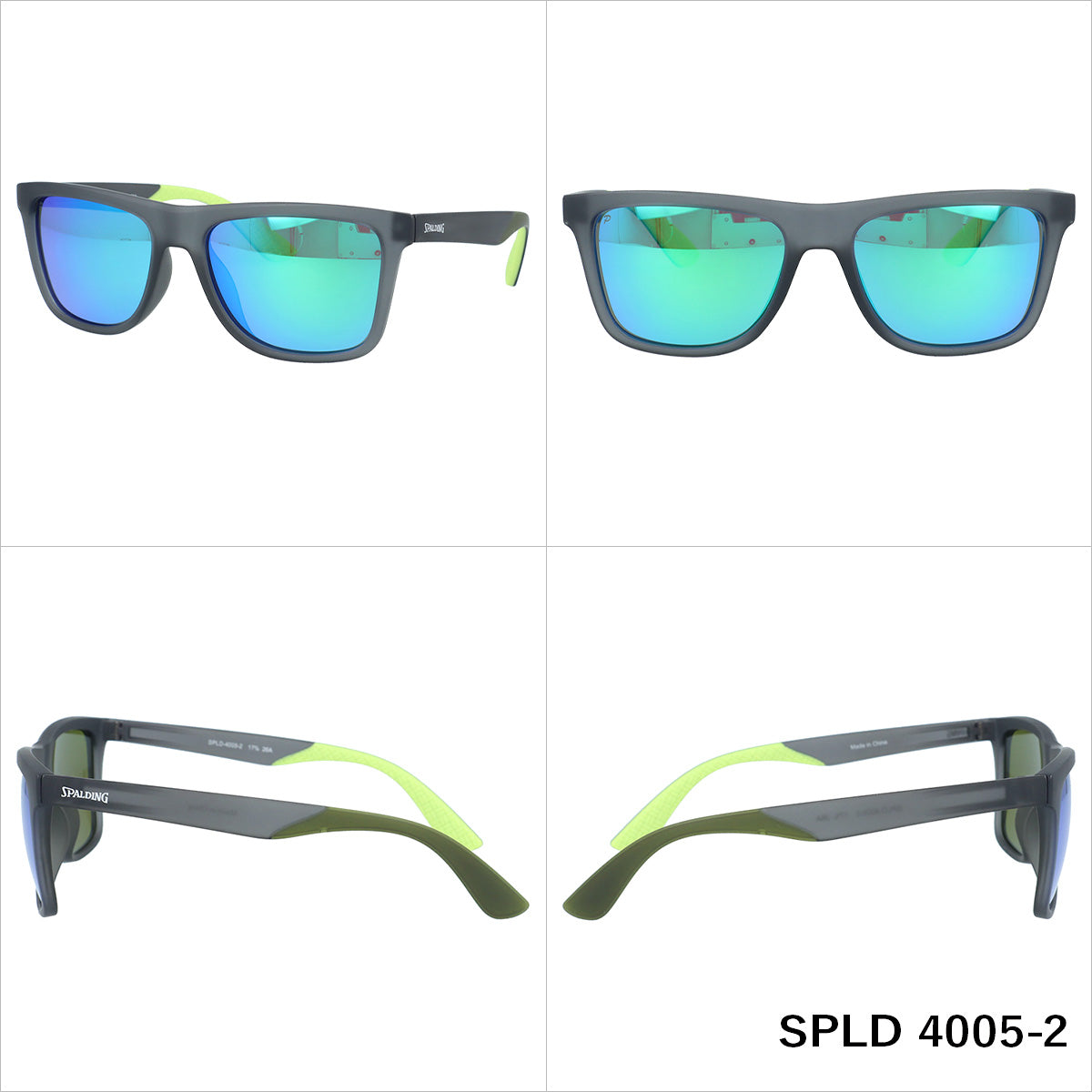 【SPALDING】 偏光 カジュアル サングラス SPLD4005